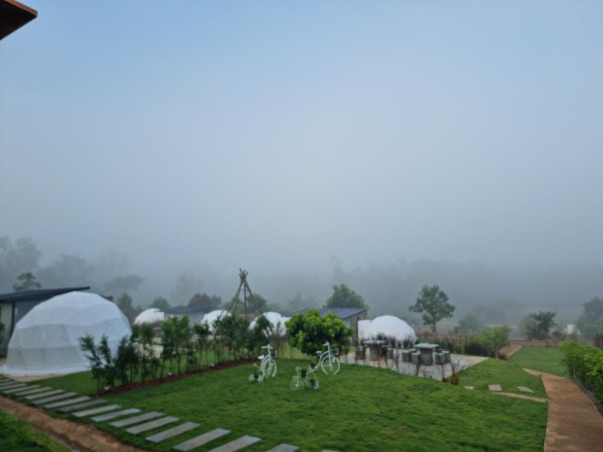 เต้นท์โดมเขาค้อ Lung Bun Camp Hotel Ban Nong Rang Chang Ngoại thất bức ảnh